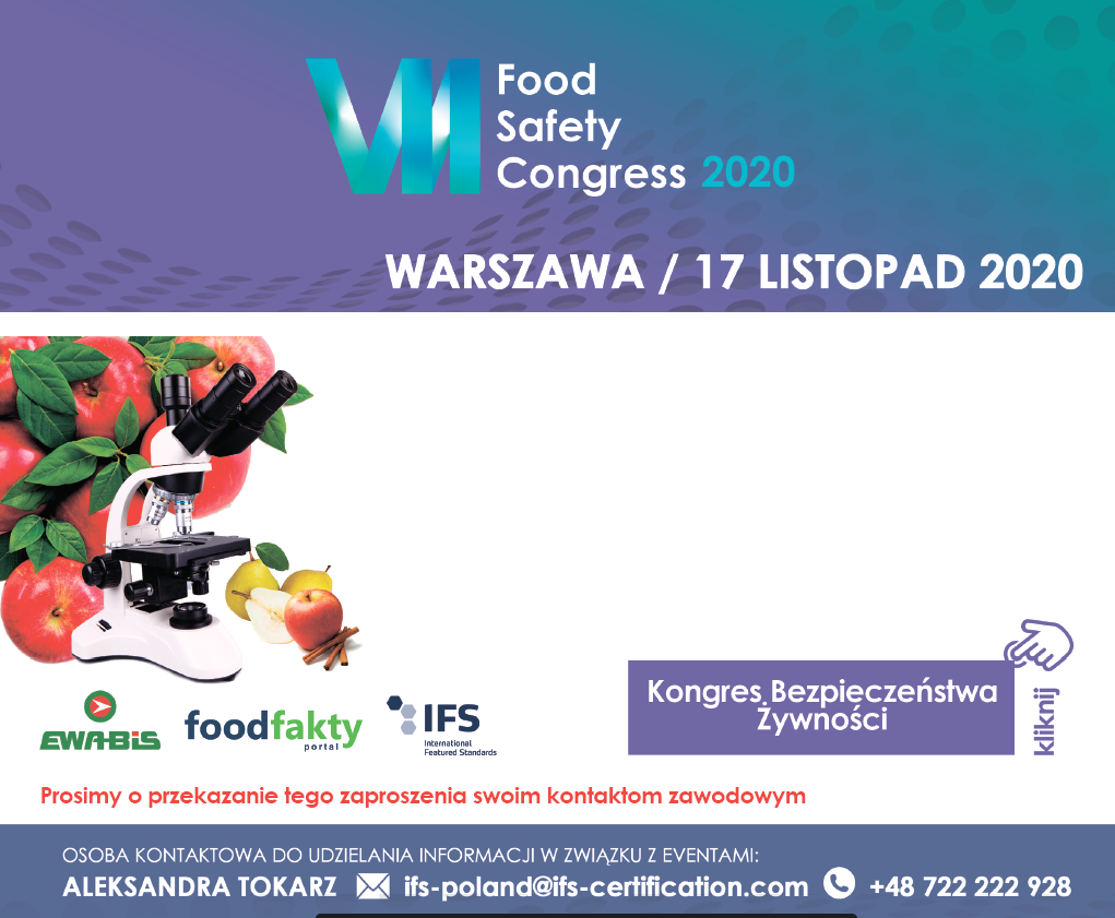 Food Safety Congress 2020
